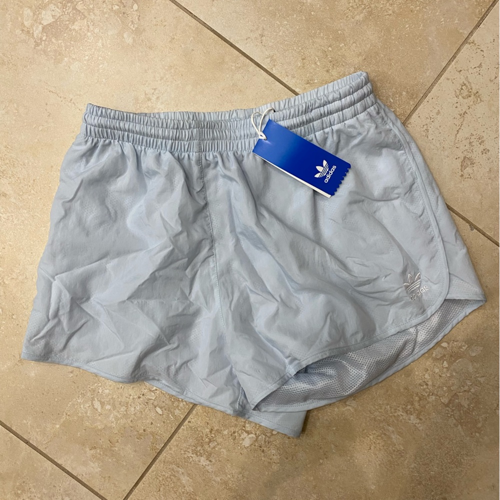 Blue Adidas Running Shorts